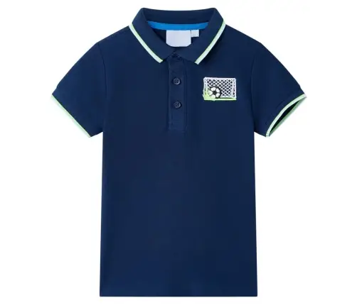 Laste Polosärk, Tumesinine, 140