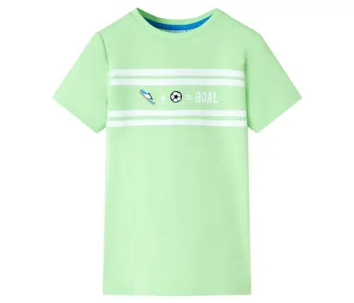 Bērnu T-Krekls, Neona Zaļš, 92