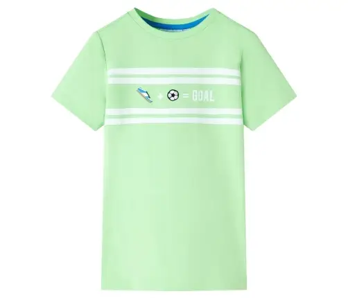 Bērnu T-Krekls, Neona Zaļš, 116