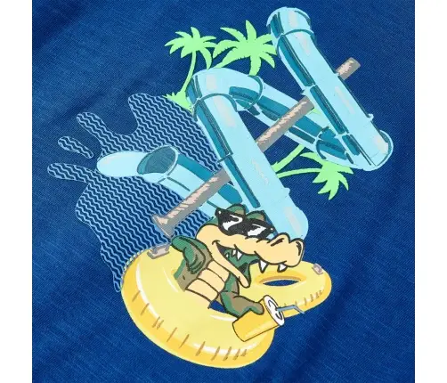 Laste T-Särk, Tumesinine, 92