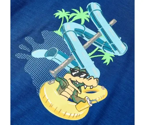 Laste T-Särk, Tumesinine, 128