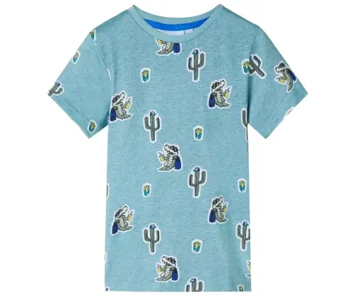 Bērnu T-Krekls, Gaiši Zaļš, 140