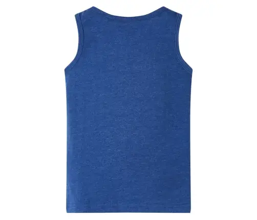 Vaikiški Marškinėliai Be Rankovių, Mėlynos Spalvos Mišinys, 116 Dydžio