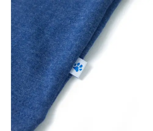 Vaikiški Marškinėliai Be Rankovių, Mėlynos Spalvos Mišinys, 116 Dydžio