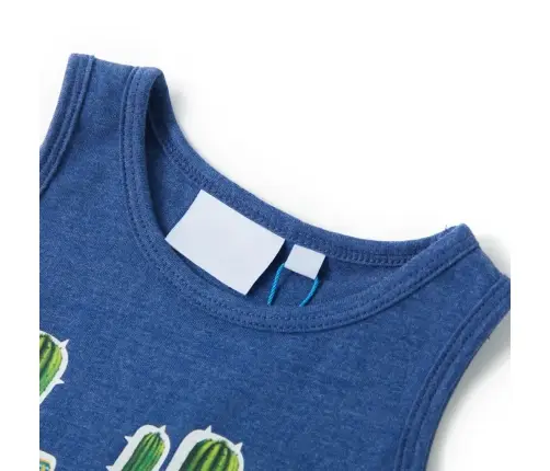 Bērnu Krekls, Bez Piedurknēm, Zils, 128