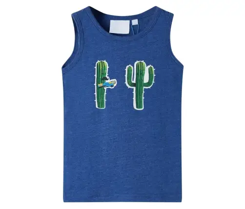 Bērnu Krekls, Bez Piedurknēm, Zils, 140