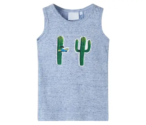 Bērnu Krekls, Bez Piedurknēm, Zils, 92