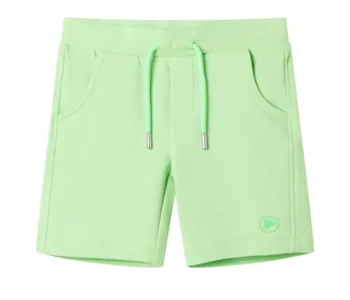 Vaikiški Šortai, Fluorescencinės Žalios Spalvos, 116 Dydžio