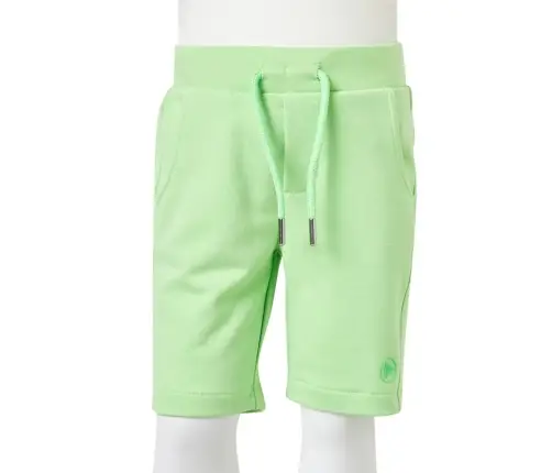 Vaikiški Šortai, Fluorescencinės Žalios Spalvos, 116 Dydžio