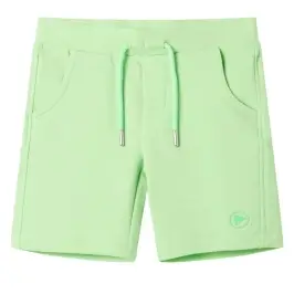Bērnu Šorti, Fluo Zaļi, 128 Bērnu Šorti, Fluo Zaļi, 128