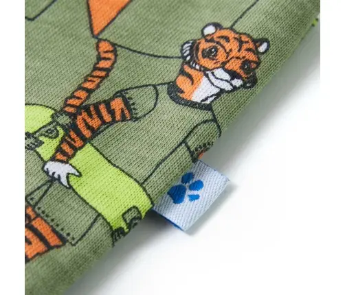 Bērnu Pidžama Ar Īsām Piedurknēm, Gaiša Haki, 92