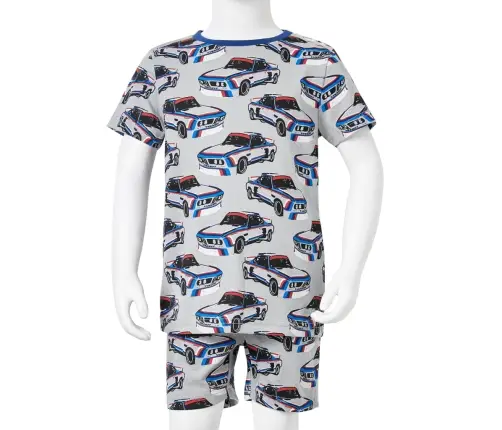 Bērnu Pidžama Ar Īsām Piedurknēm, Pelēka, 116