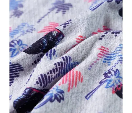 Bērnu T-Krekls, Raibi Pelēks, 116