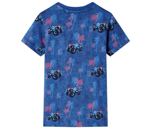 Bērnu T-Krekls, Tumši Zils, 92