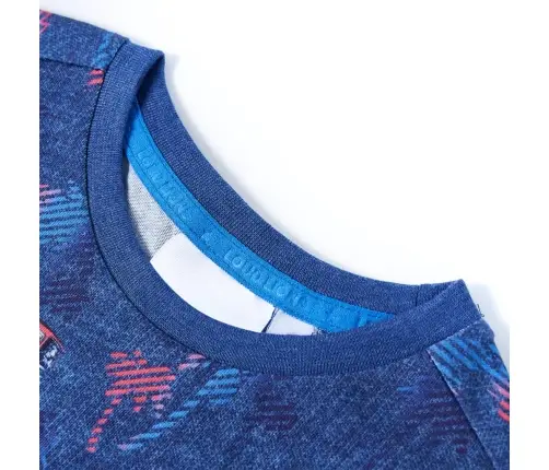 Bērnu T-Krekls, Tumši Zils, 92