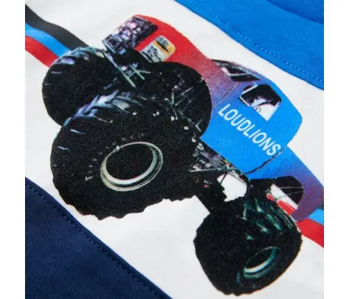 Bērnu T-Krekls, Zils Un Tumši Zils, 92