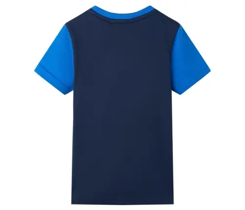Bērnu T-Krekls, Zils Un Tumši Zils, 104