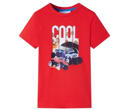 Bērnu T-Krekls, Sarkans, 116