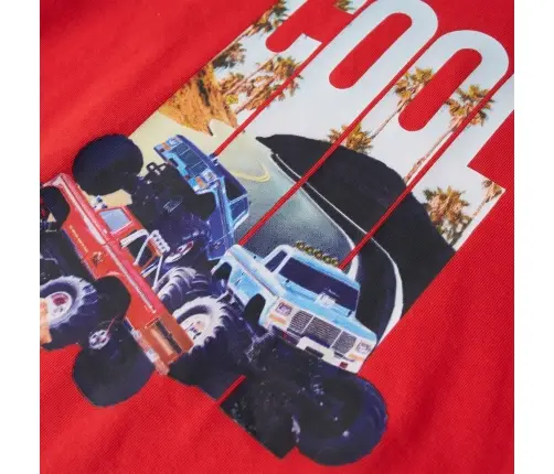 Bērnu T-Krekls, Sarkans, 116