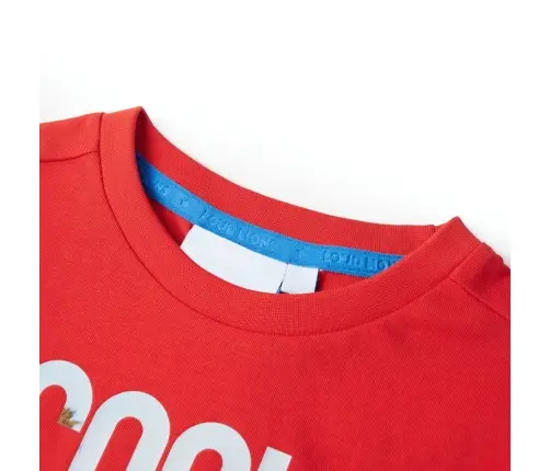 Bērnu T-Krekls, Sarkans, 128