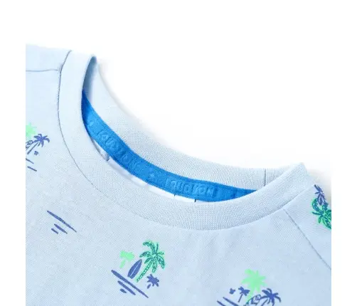 Bērnu T-Krekls, Gaiši Zils, 104