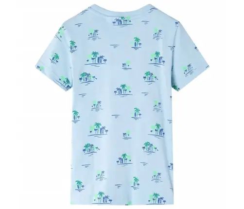 Bērnu T-Krekls, Gaiši Zils, 128