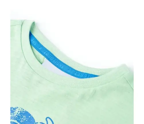 Bērnu T-Krekls, Koši Zaļš, 92