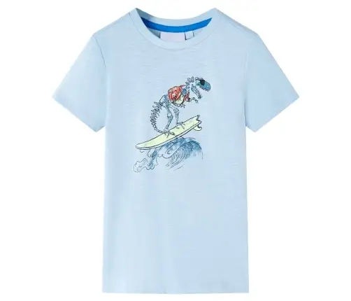 Bērnu T-Krekls, Gaiši Zils, 104