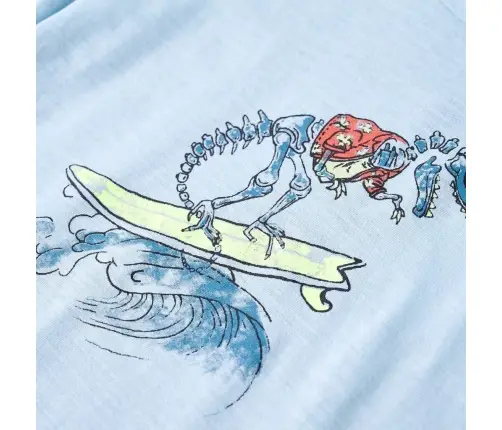 Bērnu T-Krekls, Gaiši Zils, 128