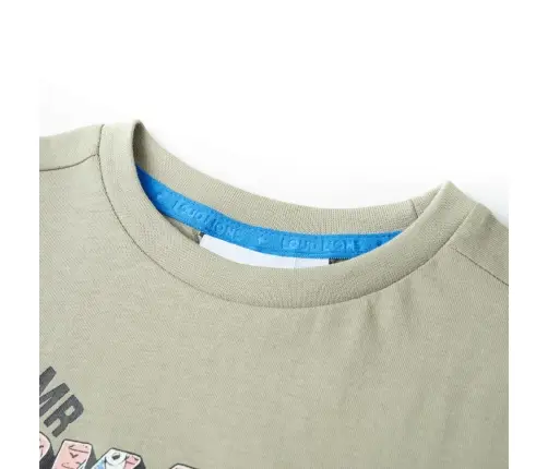 Laste T-Särk, Hele Khaki, 140