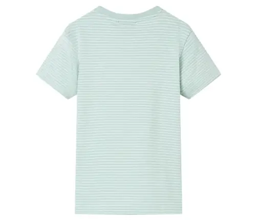 Laste T-Särk Triibuline, Hele Mündiroheline, 140