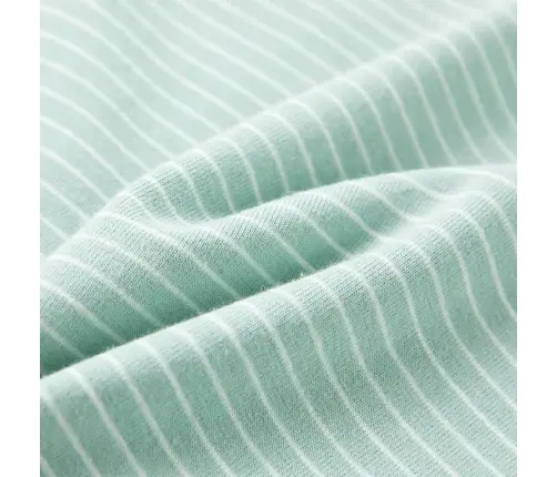 Laste T-Särk Triibuline, Hele Mündiroheline, 140