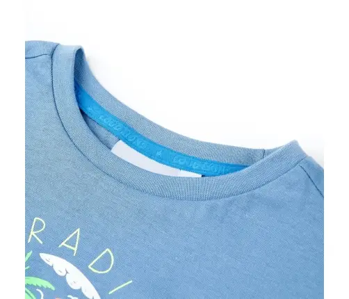 Bērnu T-Krekls, Vidēji Zils, 140