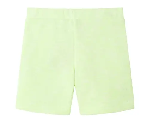 Bērnu Šorti Ar Savelkamu Aukliņu, Neona Dzelteni, 92