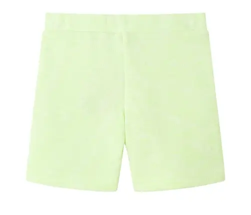 Laste Lühikesed Püksid Pingutusnööriga, Neoonkollane, 140