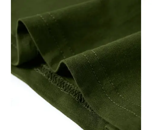 Vaikiški Marškinėliai Ilgomis Rankovėmis, Chaki Spalvos, 116 Dydžio