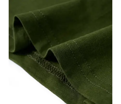 Vaikiški Marškinėliai Ilgomis Rankovėmis, Chaki Spalvos, 140 Dydžio