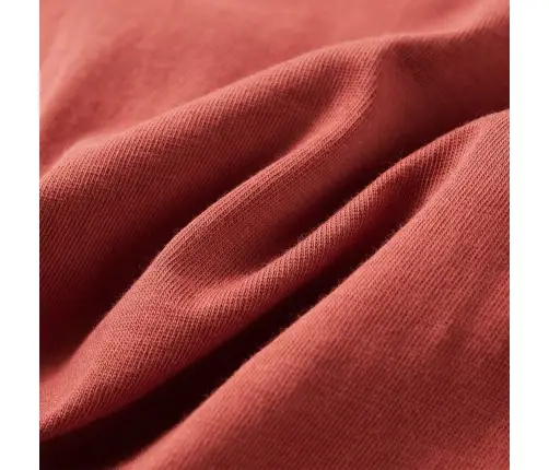 Bērnu Krekls Ar Garām Piedurknēm, Sarkanbrūns, 128