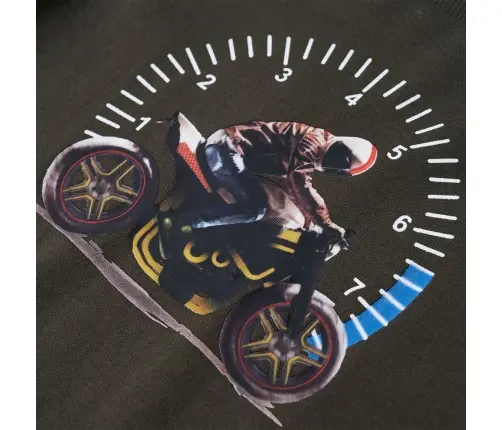 Bērnu Krekls Ar Garām Piedurknēm, Haki, 116