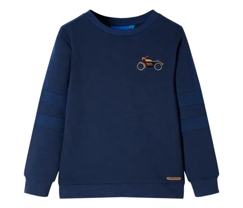 Vaikiškas Sportinis Megztinis, Tamsiai Mėlynos Mišinys, 104 Dydžio