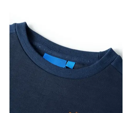 Vaikiškas Sportinis Megztinis, Tamsiai Mėlynos Mišinys, 104 Dydžio