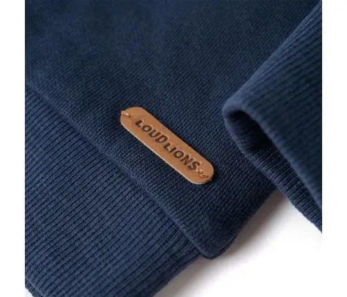 Vaikiškas Sportinis Megztinis, Tamsiai Mėlynos Mišinys, 104 Dydžio