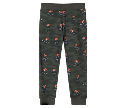 Vaikiška Pižama Ilgomis Rankovėmis, Chaki Spalvos, 128 Dydžio