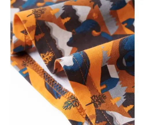 Pikkade Varrukatega Laste Pidžaamad, Konjakipruun, 92