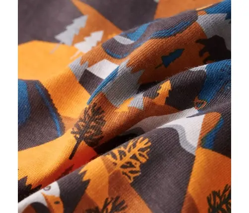 Vaikiška Pižama Ilgomis Rankovėmis, Smėlio Spalvos, 104 Dydžio