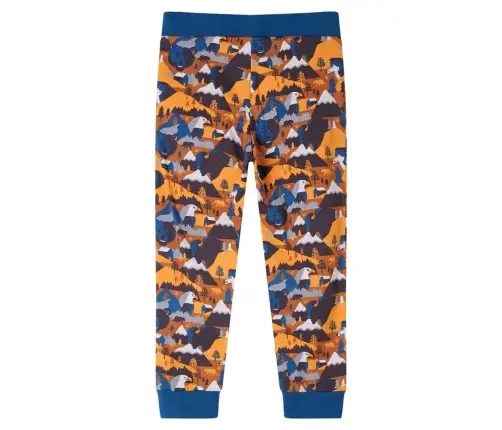 Pikkade Varrukatega Laste Pidžaamad, Konjakipruun, 128