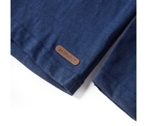 Vaikiški Marškinėliai Ilgomis Rankovėmis, Tamsiai Mėlyni, 104 Dydžio