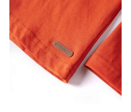 Pikkade Varrukatega Lastesärk, Oranž, 104