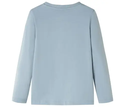 Bērnu Krekls Ar Garām Piedurknēm, Gaiši Zils, 104