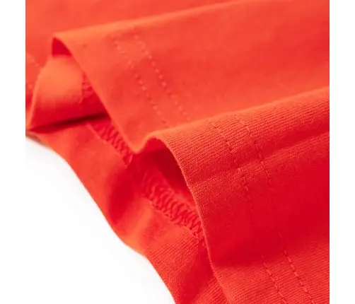 Bērnu Krekls Ar Garām Piedurknēm, Koši Oranžs, 116